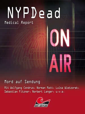 cover image of NYPDead--Medical Report, Folge 13